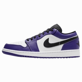Air Jordan 1 Low 'Court Purple' 2020 Air Jordan 1 Low sneakers perfect for casual outfits