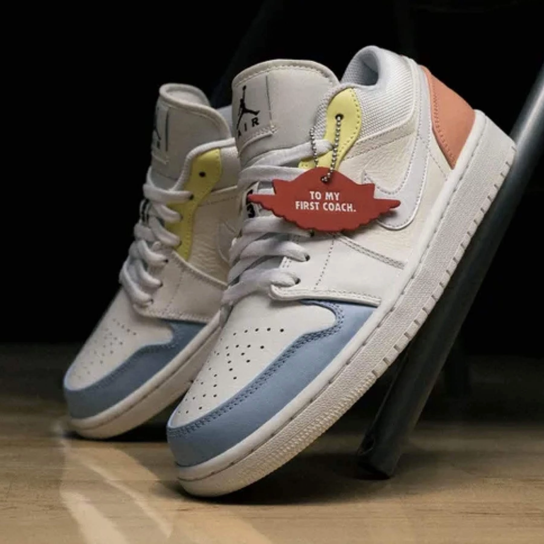 Air Jordan 1 Low 'To My First Coach' Air Jordan 1 Low lifestyle shoes