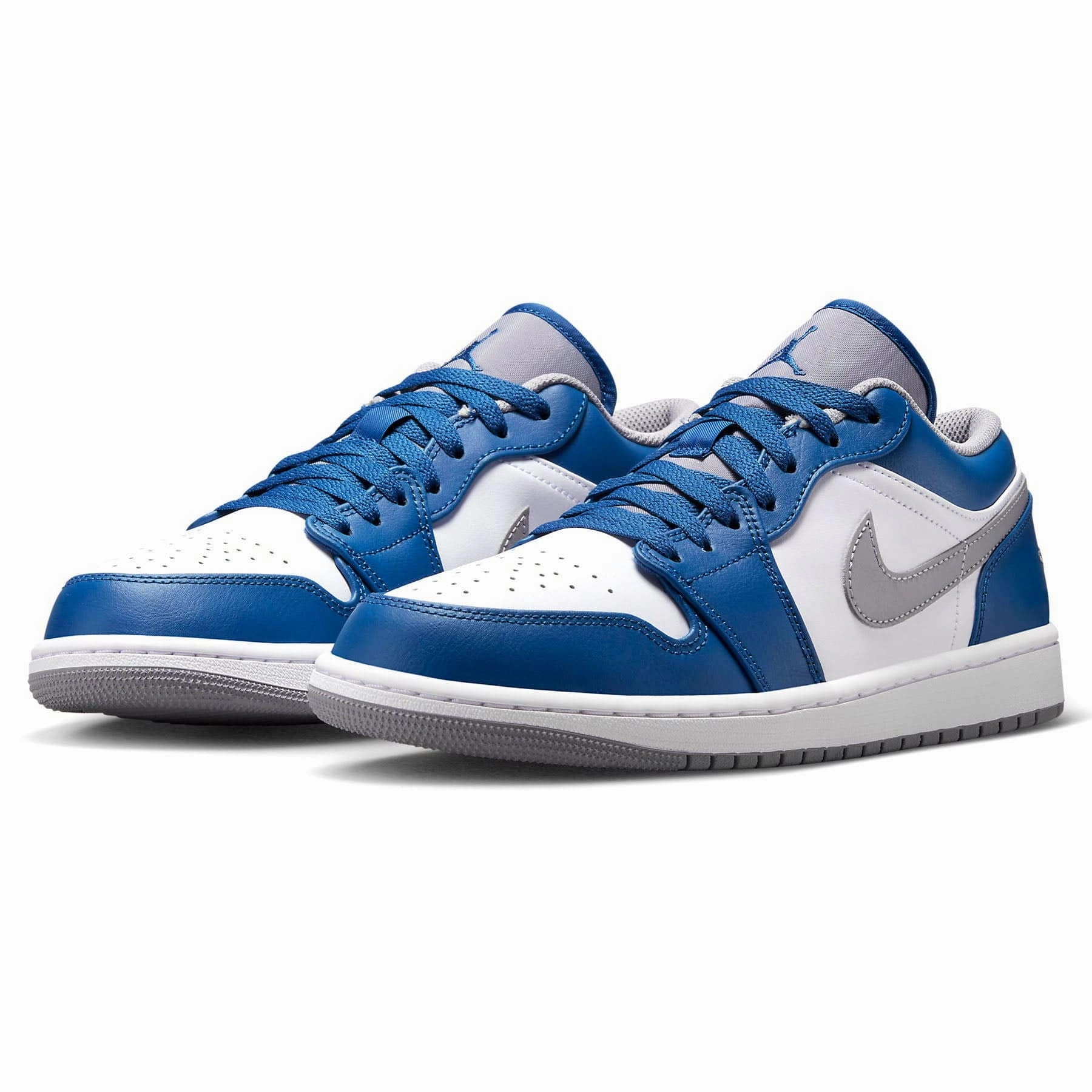 Air Jordan 1 Low 'True Blue Cement' Air Jordan 1 Low lifestyle shoes