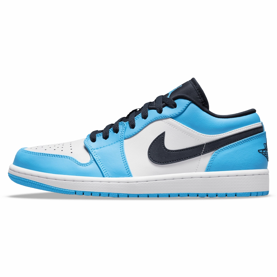 Air Jordan 1 Low 'UNC' Air Jordan 1 Low sneakers perfect for casual outfits