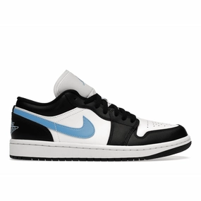 Air Jordan 1 Low Black University Blue White Air Jordan 1 Low shoes with sleek lifestyle appeal