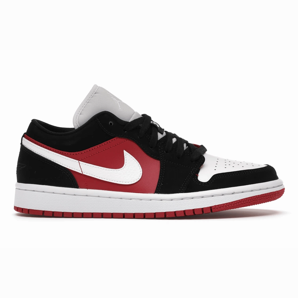 Air Jordan 1 Low Black White Gym Red Air Jordan 1 Low shoes with sleek lifestyle appeal