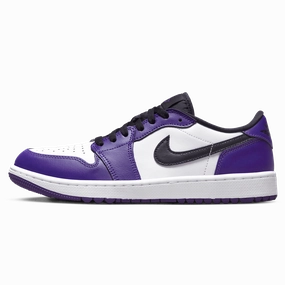 Air Jordan 1 Low Golf 'Court Purple' Air Jordan 1 Low sneakers perfect for casual outfits