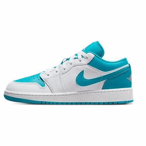 Air Jordan 1 Low GS 'Aquatone' Air Jordan 1 Low sneakers perfect for casual outfits