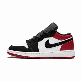 Air Jordan 1 Low GS 'Black Toe' Air Jordan 1 Low sneakers perfect for casual outfits