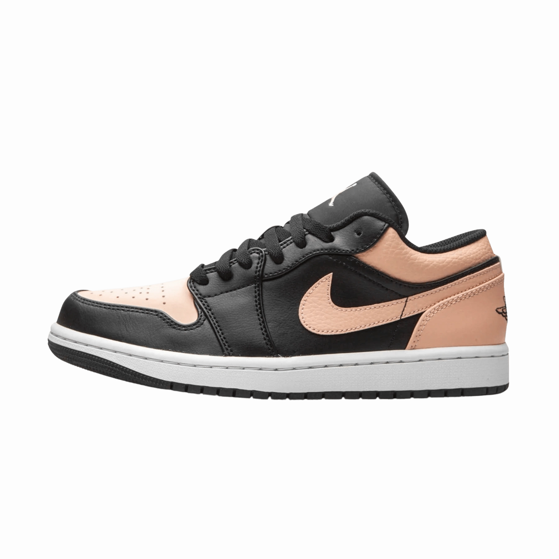 Air Jordan 1 Low GS 'Crimson Tint' Air Jordan 1 Low sneakers perfect for casual outfits