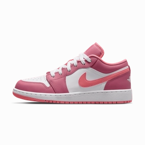 Air Jordan 1 Low GS 'Desert Berry' Air Jordan 1 Low sneakers perfect for casual outfits