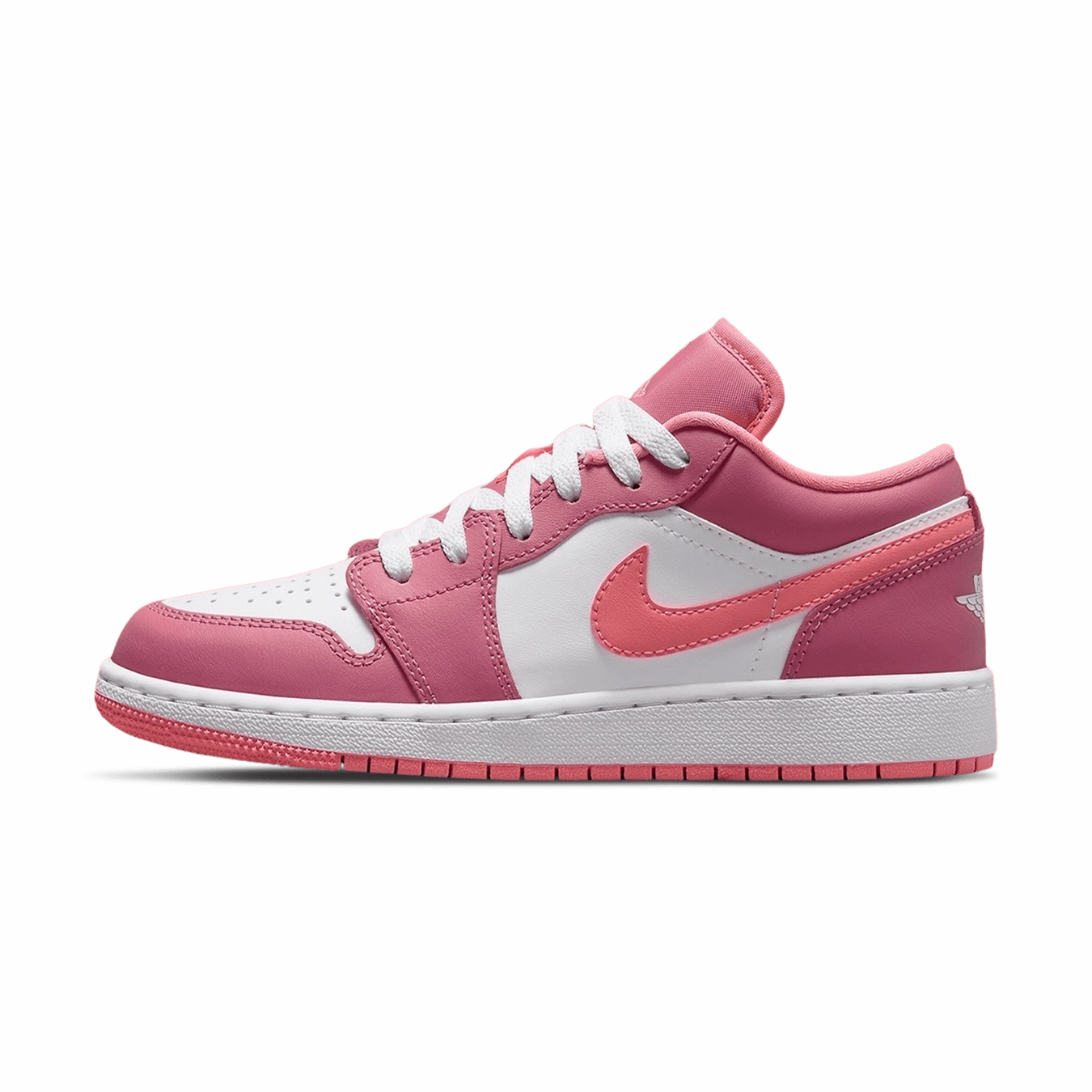 Air Jordan 1 Low GS 'Desert Berry' Air Jordan 1 Low sneakers perfect for casual outfits