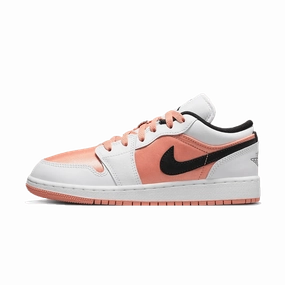 Air Jordan 1 Low GS 'Light Madder Root' Air Jordan 1 Low sneakers perfect for casual outfits