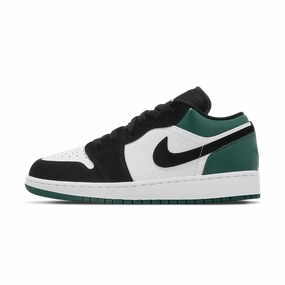 Air Jordan 1 Low GS 'Mystic Green' Air Jordan 1 Low sneakers perfect for casual outfits