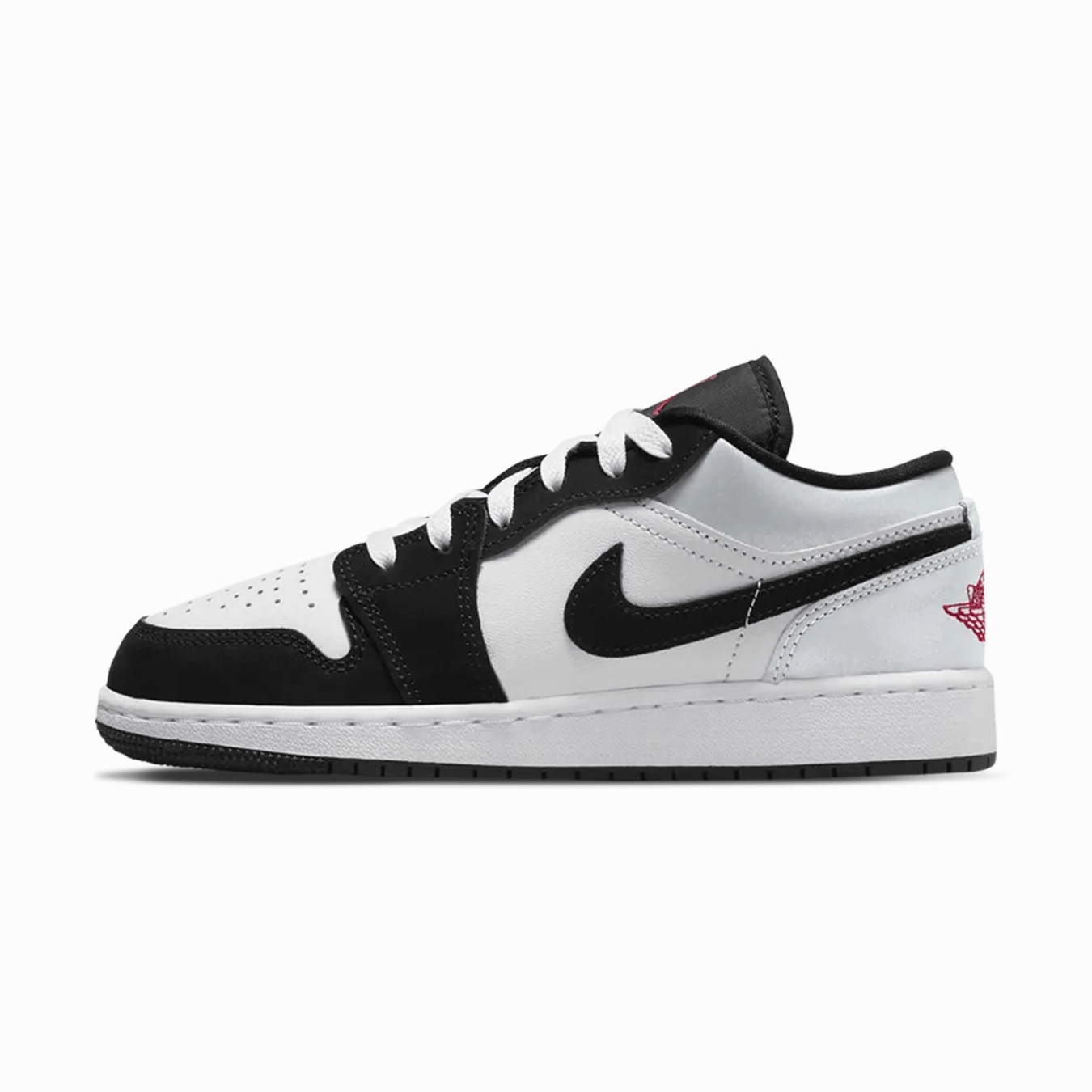 Air Jordan 1 Low GS 'Panda Toe' Air Jordan 1 Low sneakers perfect for casual outfits