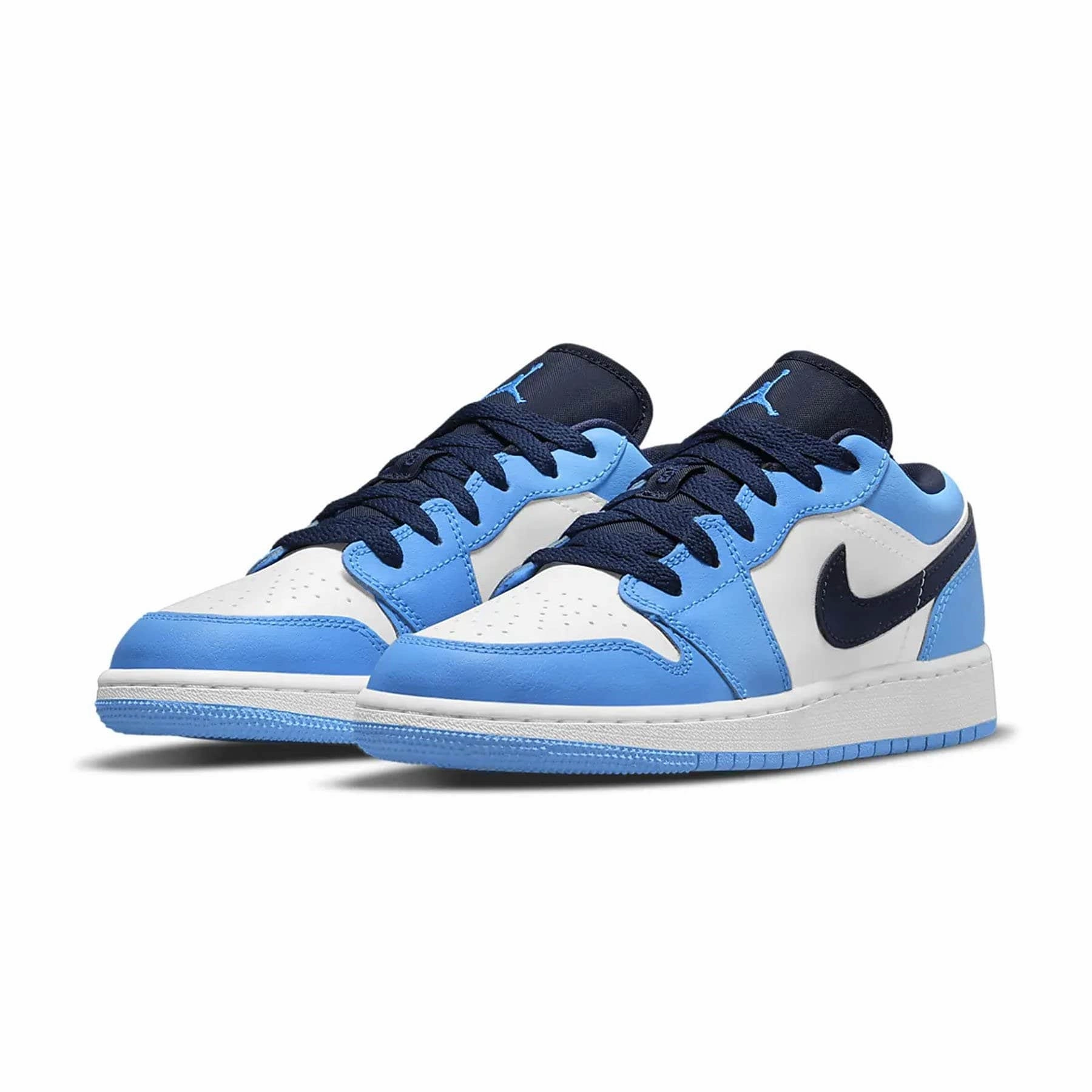 Air Jordan 1 Low GS 'UNC' Air Jordan 1 vintage style sneakers