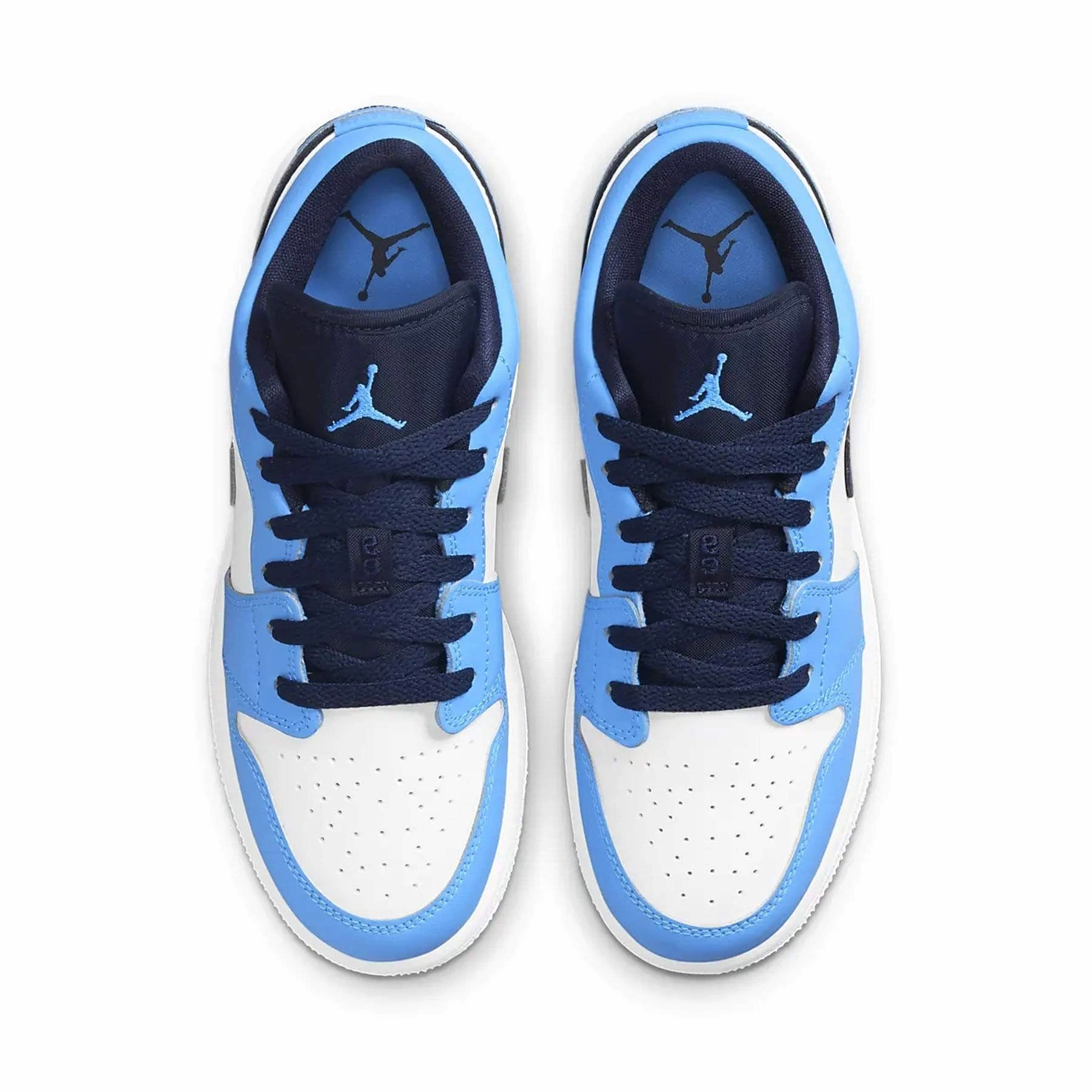 Air Jordan 1 Low GS 'UNC' Air Jordan 1 vintage style sneakers