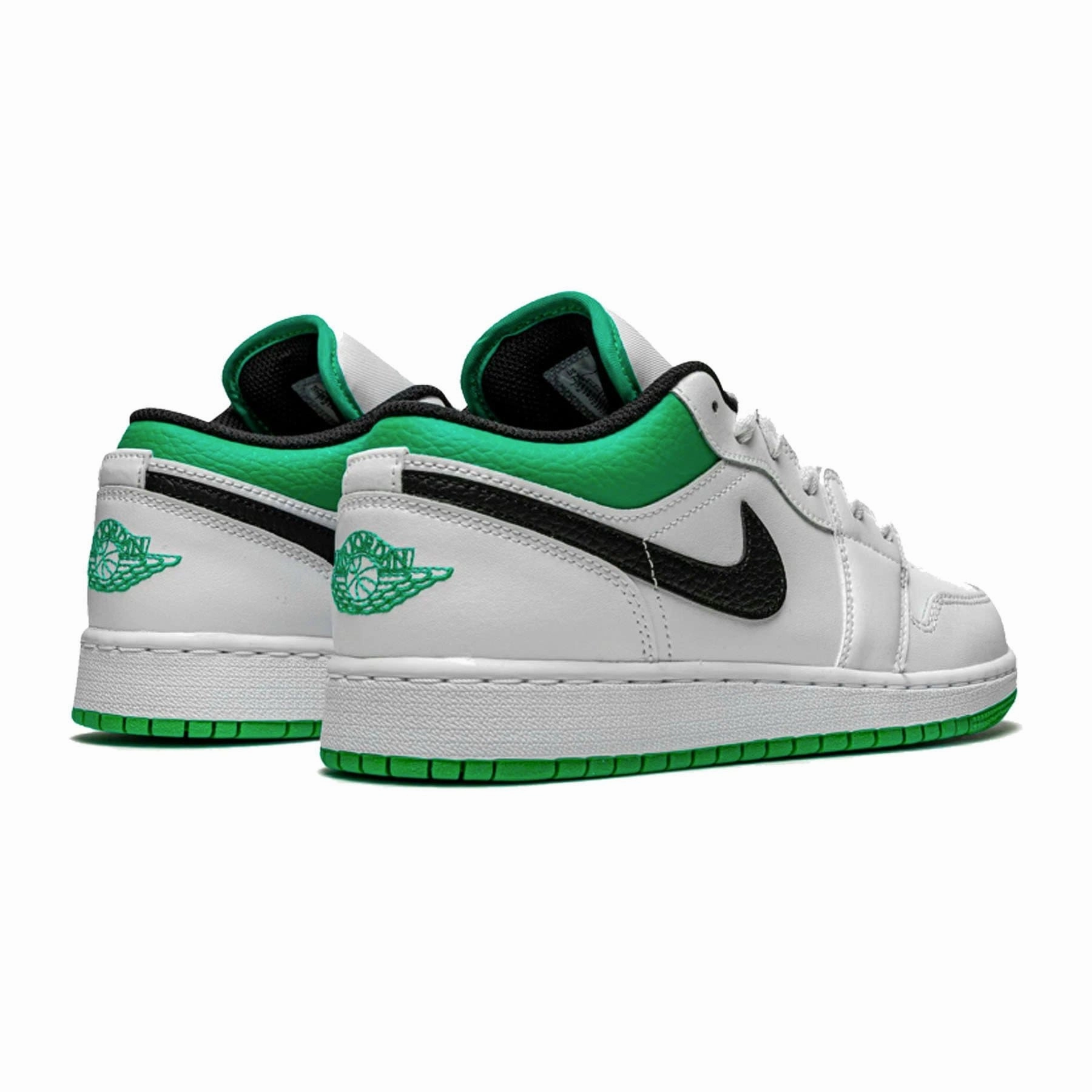 Air Jordan 1 Low GS 'White Lucky Green' Air Jordan 1 Low lifestyle shoes