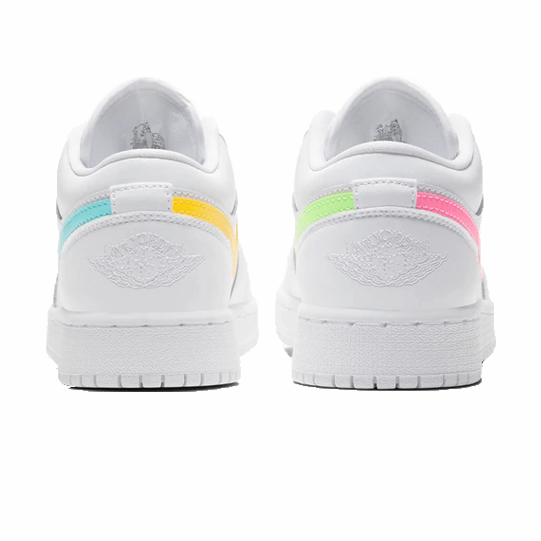 Air Jordan 1 Low GS 'White Neon' Air Jordan 1 Low lifestyle shoes
