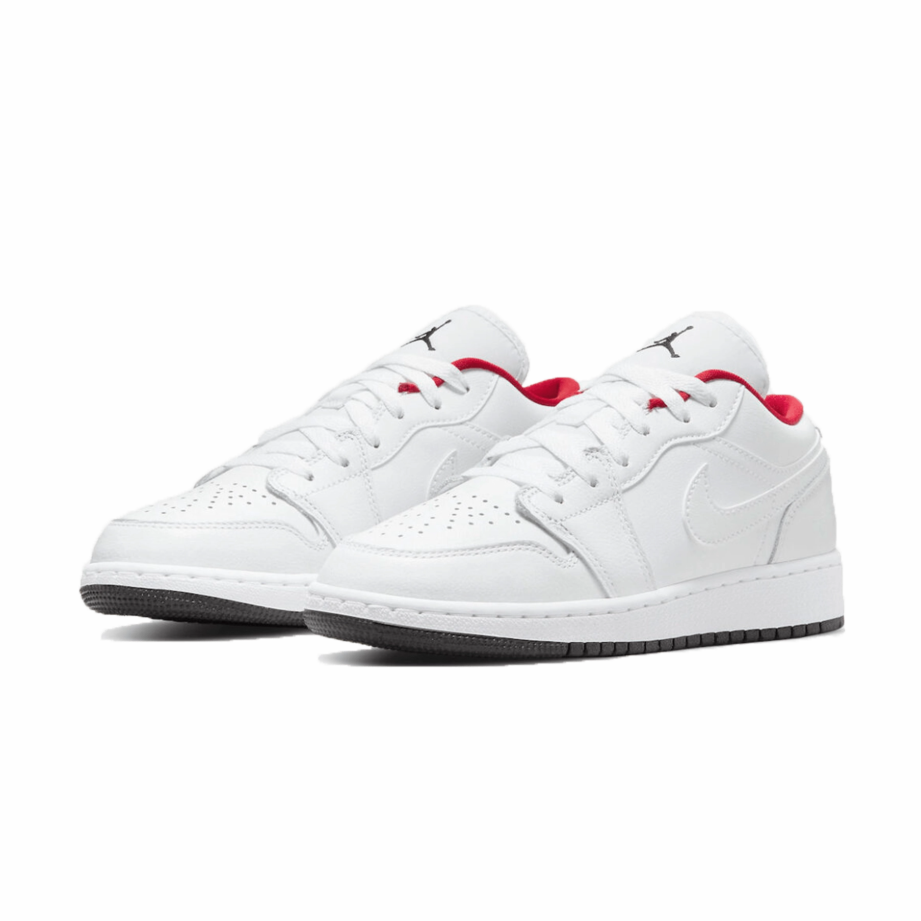 Air Jordan 1 Low GS White Black Infrared Air Jordan 1 Low lifestyle shoes