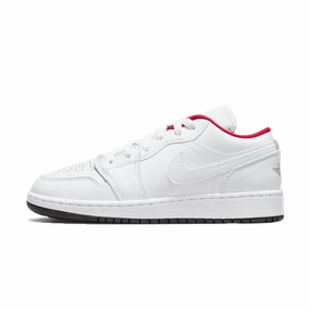 Air Jordan 1 Low GS White Black Infrared Air Jordan 1 Low sneakers perfect for casual outfits