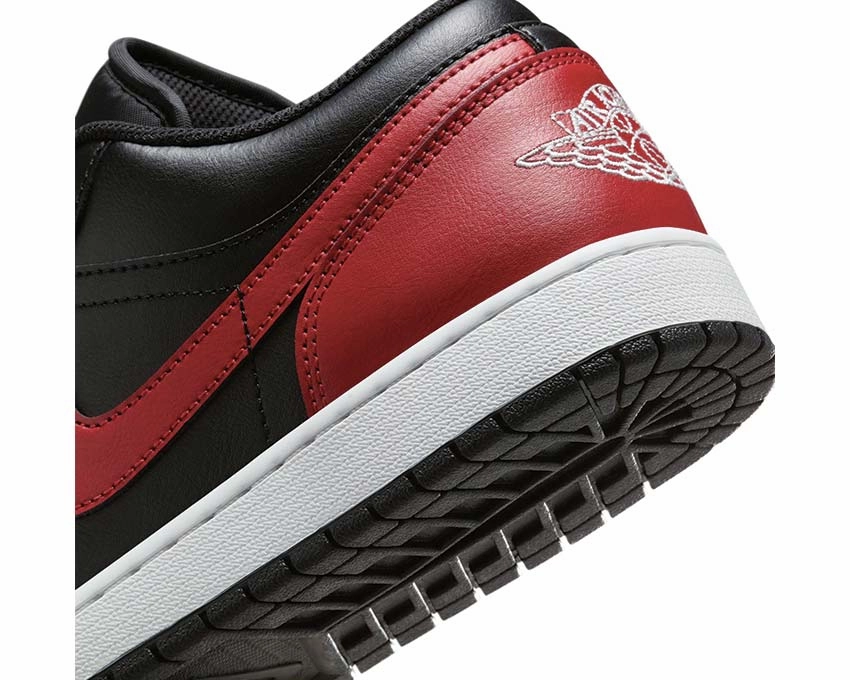 Air Jordan 1 Low "Bred" Mens court performance shoes