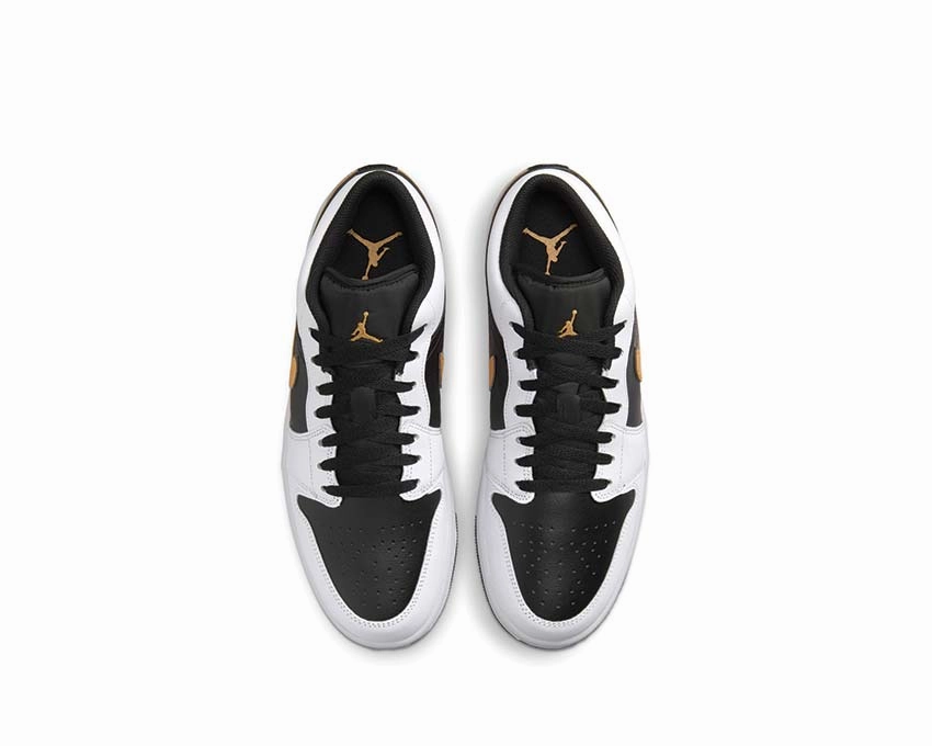 Air Jordan 1 Low "Metallic Gold" Mens court performance shoes