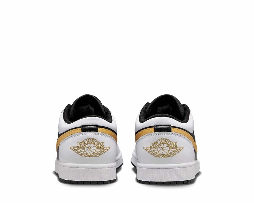 Air Jordan 1 Low "Metallic Gold" Mens court performance shoes