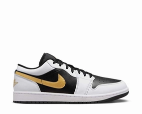 Air Jordan 1 Low "Metallic Gold" Mens Air Jordan basketball sneakers