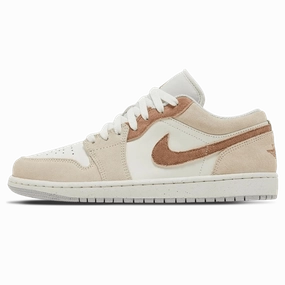 Air Jordan 1 Low SE 'Sail Archaeo Brown' Air Jordan 1 Low sneakers perfect for casual outfits
