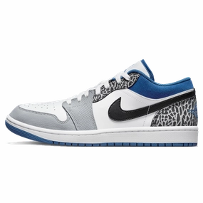 Air Jordan 1 Low SE 'True Blue' Air Jordan 1 Low sneakers perfect for casual outfits