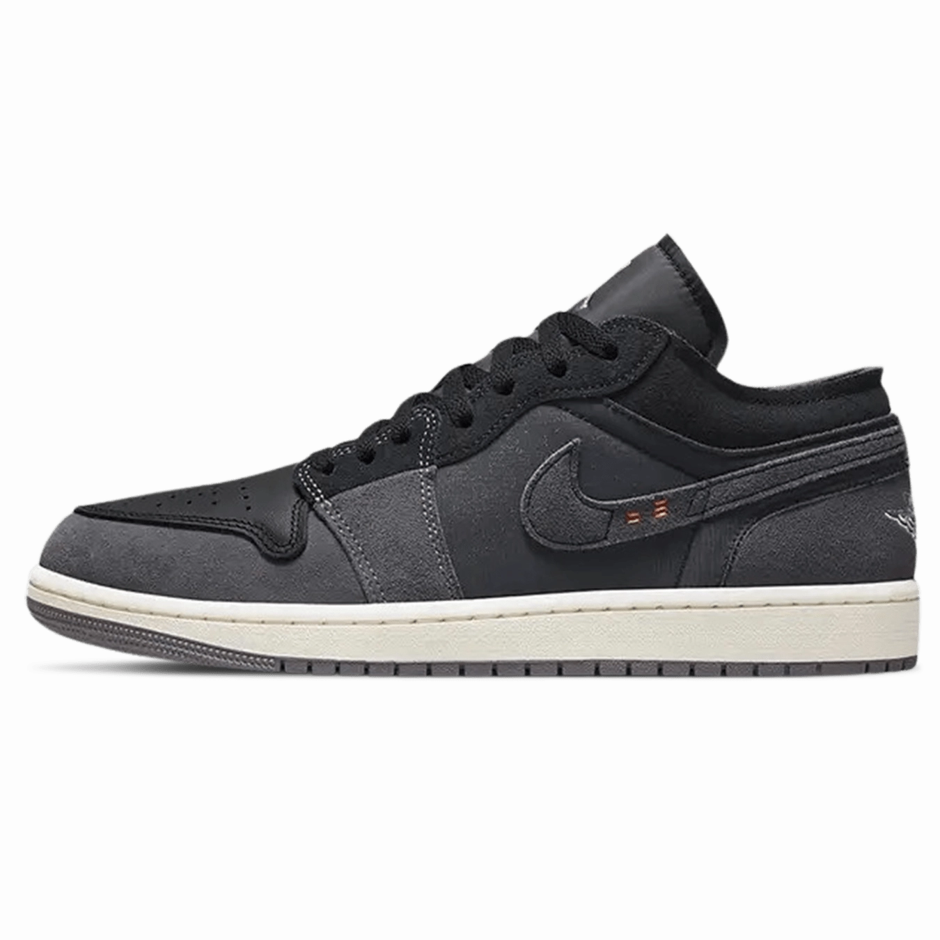 Air Jordan 1 Low SE Craft 'Inside Out - Black' Air Jordan 1 Low sneakers perfect for casual outfits