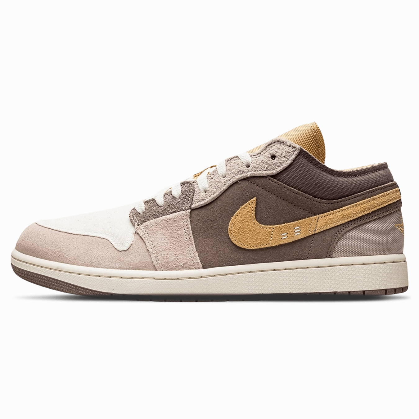 Air Jordan 1 Low SE Craft 'Inside Out - Taupe Haze' Air Jordan 1 Low sneakers perfect for casual outfits