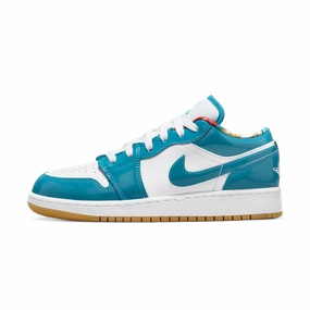 Air Jordan 1 Low SE GS 'Barcelona' Air Jordan 1 Low sneakers perfect for casual outfits