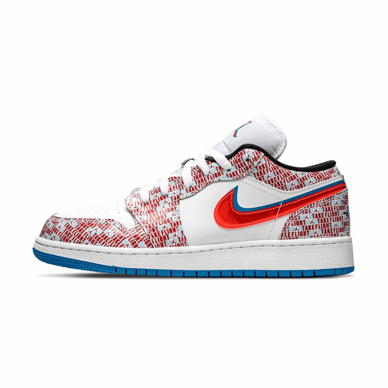 Air Jordan 1 Low SE GS 'Take Flight' Air Jordan 1 Low sneakers perfect for casual outfits
