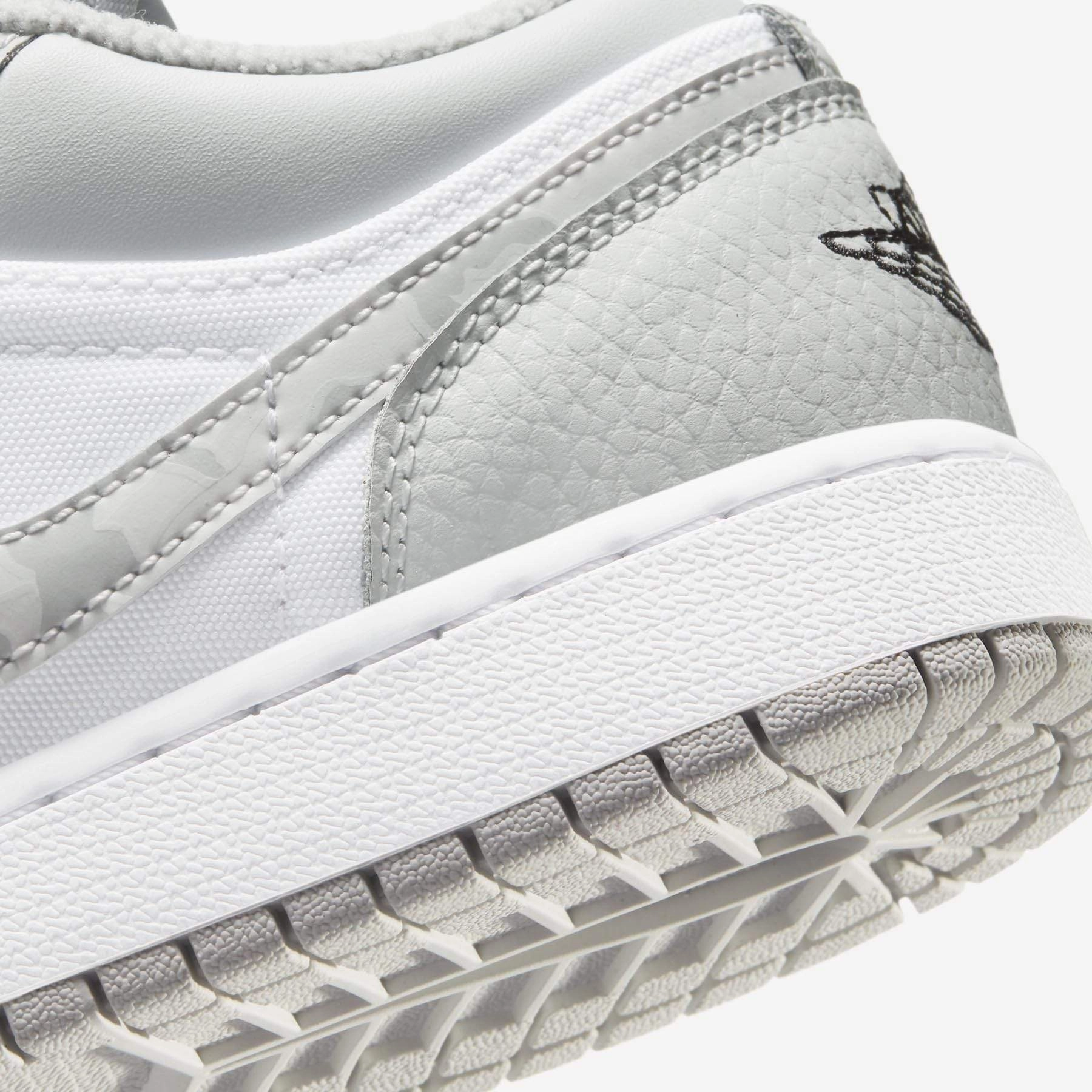 Air Jordan 1 Low SE GS 'White Camo' Air Jordan 1 Low lifestyle shoes