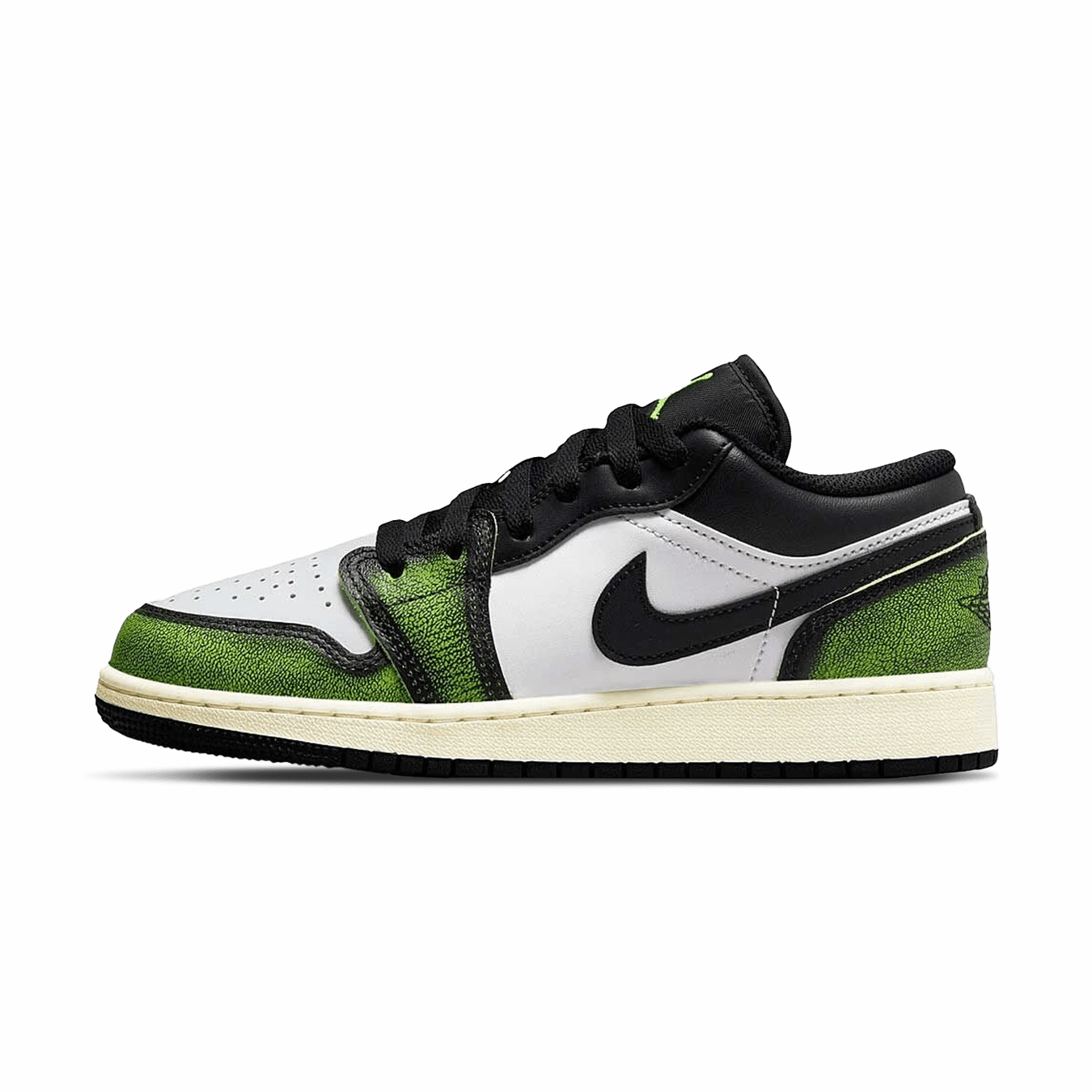 Air Jordan 1 Low SE GS Electric Green Air Jordan 1 Low sneakers perfect for casual outfits