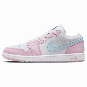 Air Jordan 1 Low SE Wmns 'Paw Print' Air Jordan 1 Low sneakers perfect for casual outfits