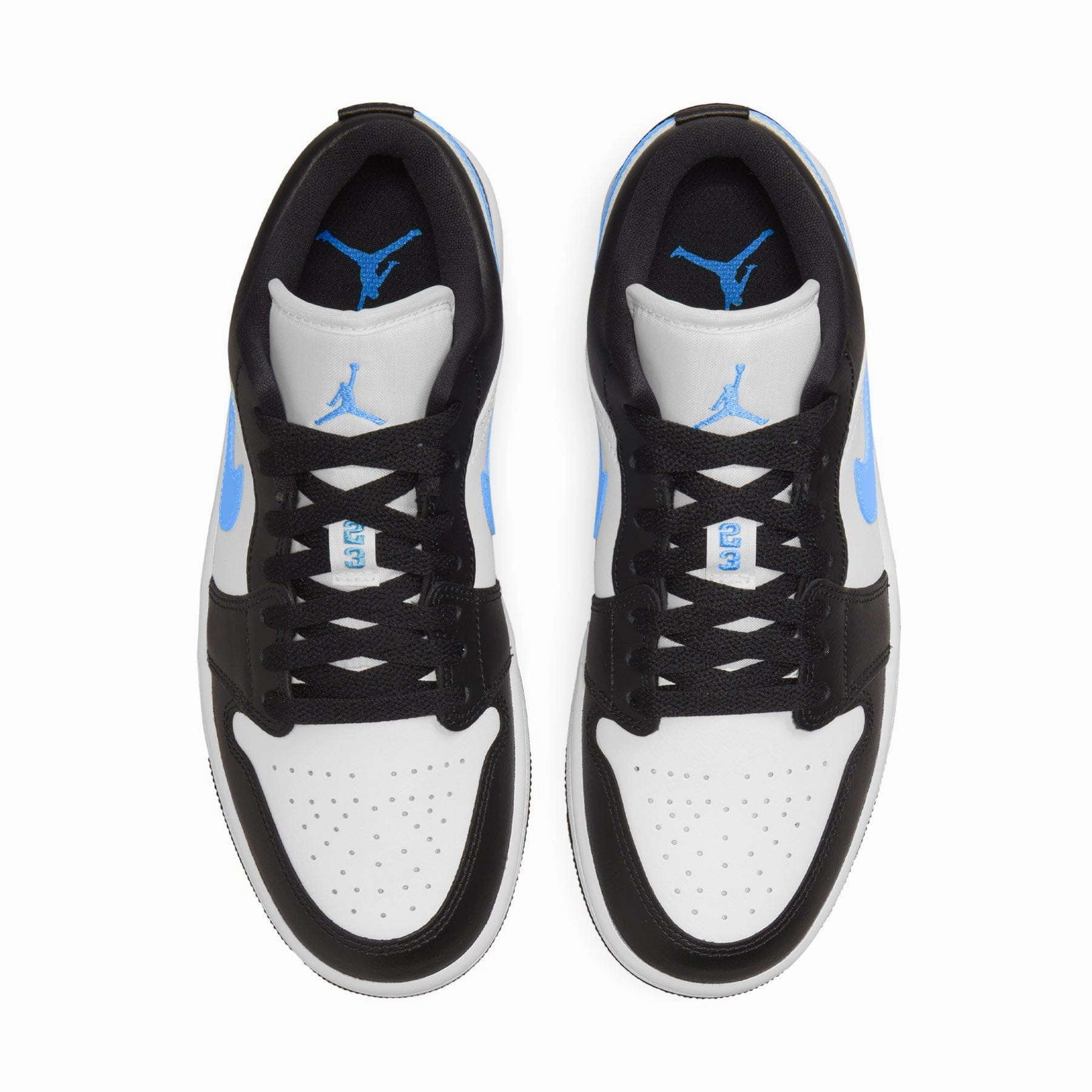 Air Jordan 1 Low Wmns 'Black University Blue' Air Jordan 1 Low lifestyle shoes