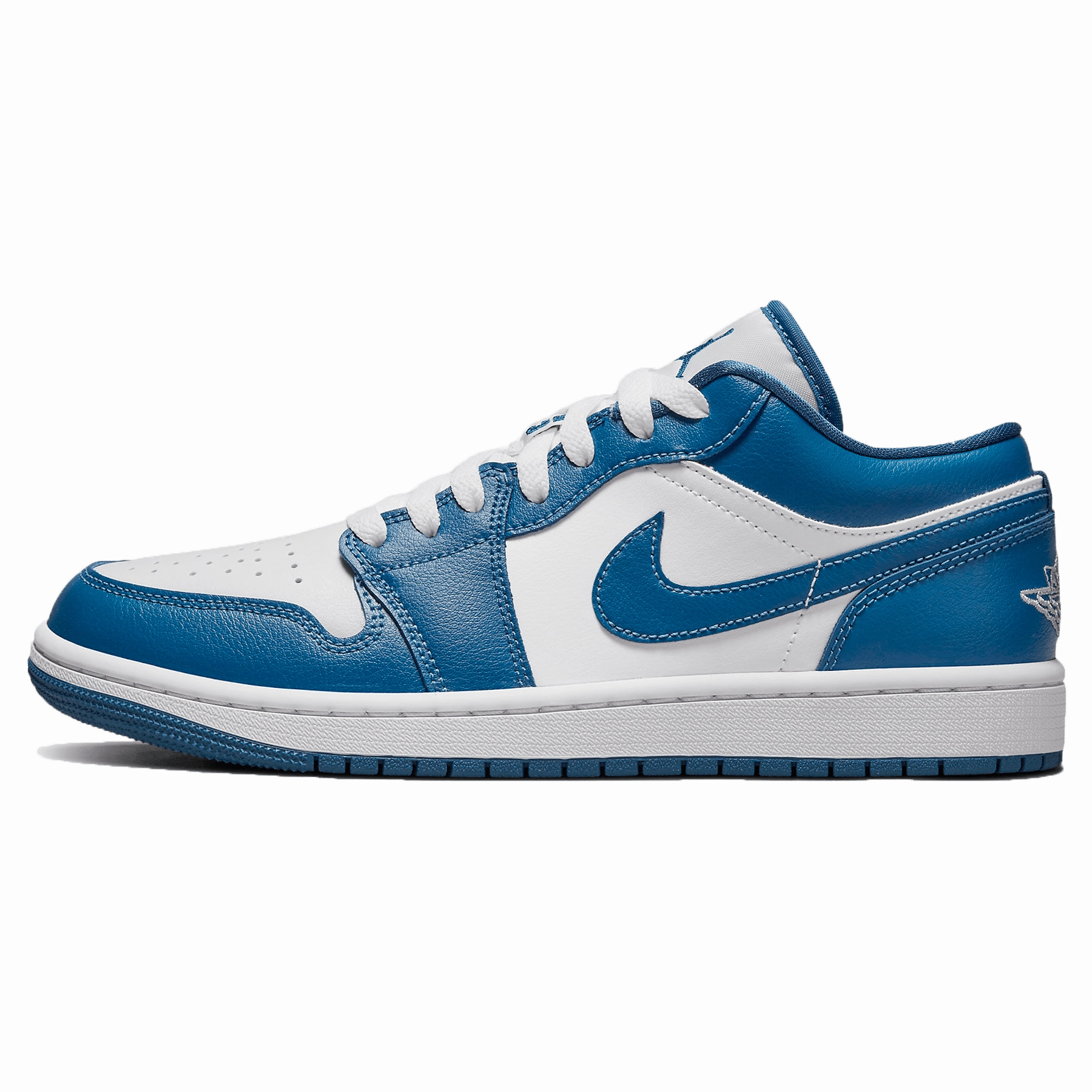Air Jordan 1 Low Wmns 'Marina Blue' Air Jordan 1 Low sneakers perfect for casual outfits