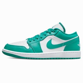 Air Jordan 1 Low Wmns 'New Emerald' Air Jordan 1 timeless sneakers for Jordan fans