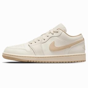 Air Jordan 1 Low Wmns 'Sail Rattan' Air Jordan 1 Low sneakers perfect for casual outfits