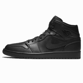 Air Jordan 1 Mid 'Black White' Air Jordan 1 Mid versatile shoes for daily wear