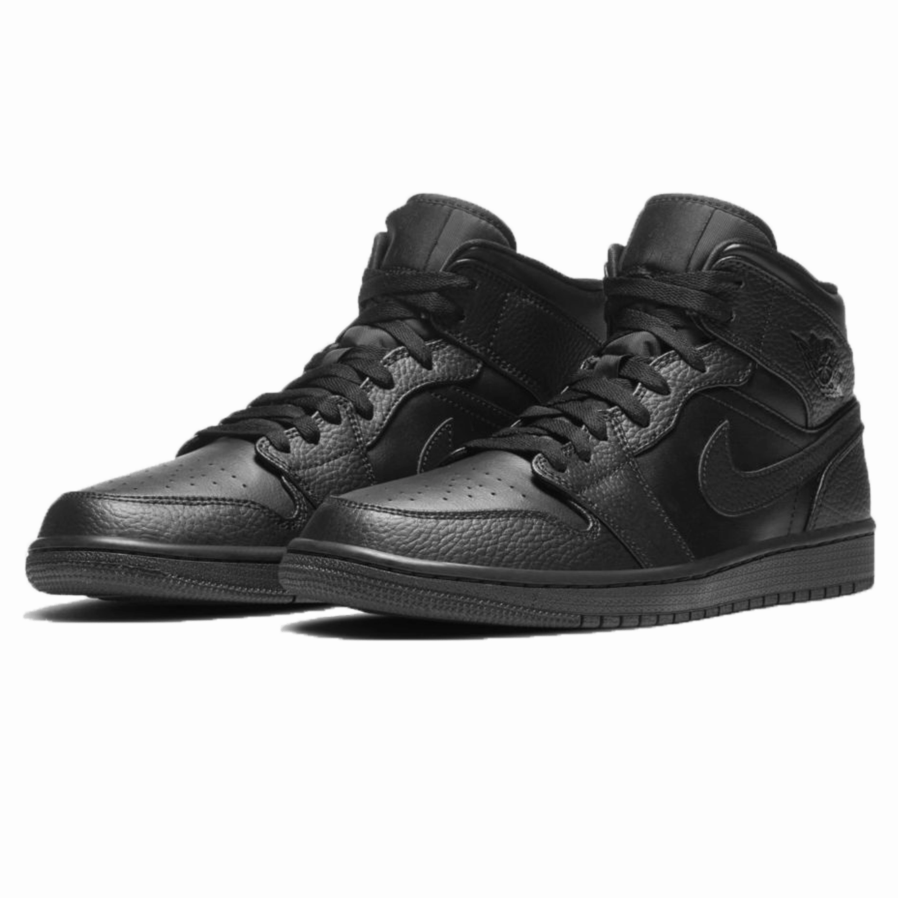 Air Jordan 1 Mid 'Black White' Air Jordan 1 Mid streetwear shoes