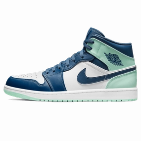 Air Jordan 1 Mid 'Blue Mint' Air Jordan 1 Mid versatile shoes for daily wear