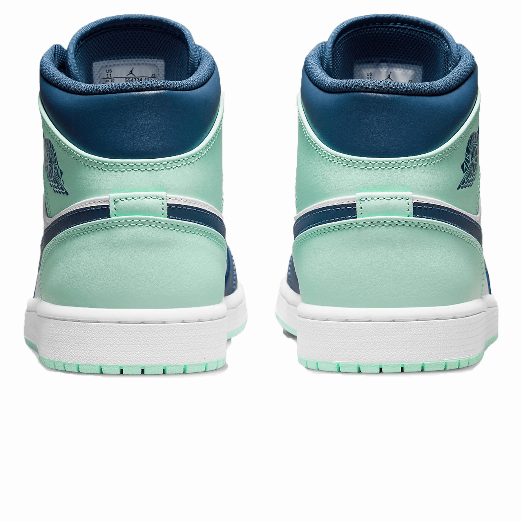 Air Jordan 1 Mid 'Blue Mint' Air Jordan 1 Mid streetwear shoes