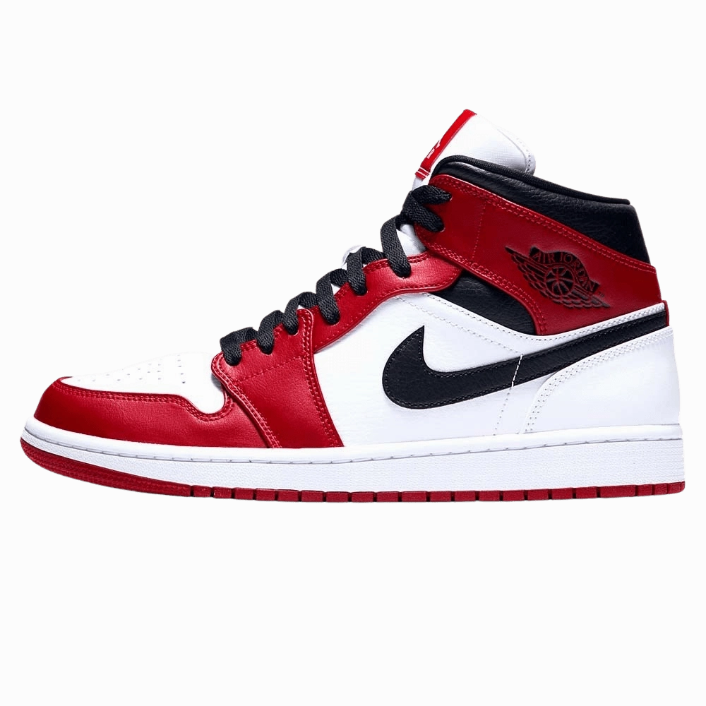 Air Jordan 1 Mid 'Chicago' 2020 Air Jordan 1 Mid versatile shoes for daily wear