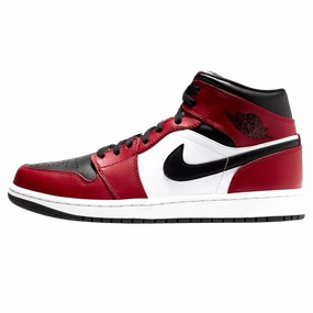 Air Jordan 1 Mid 'Chicago Black Toe' Air Jordan 1 Mid versatile shoes for daily wear