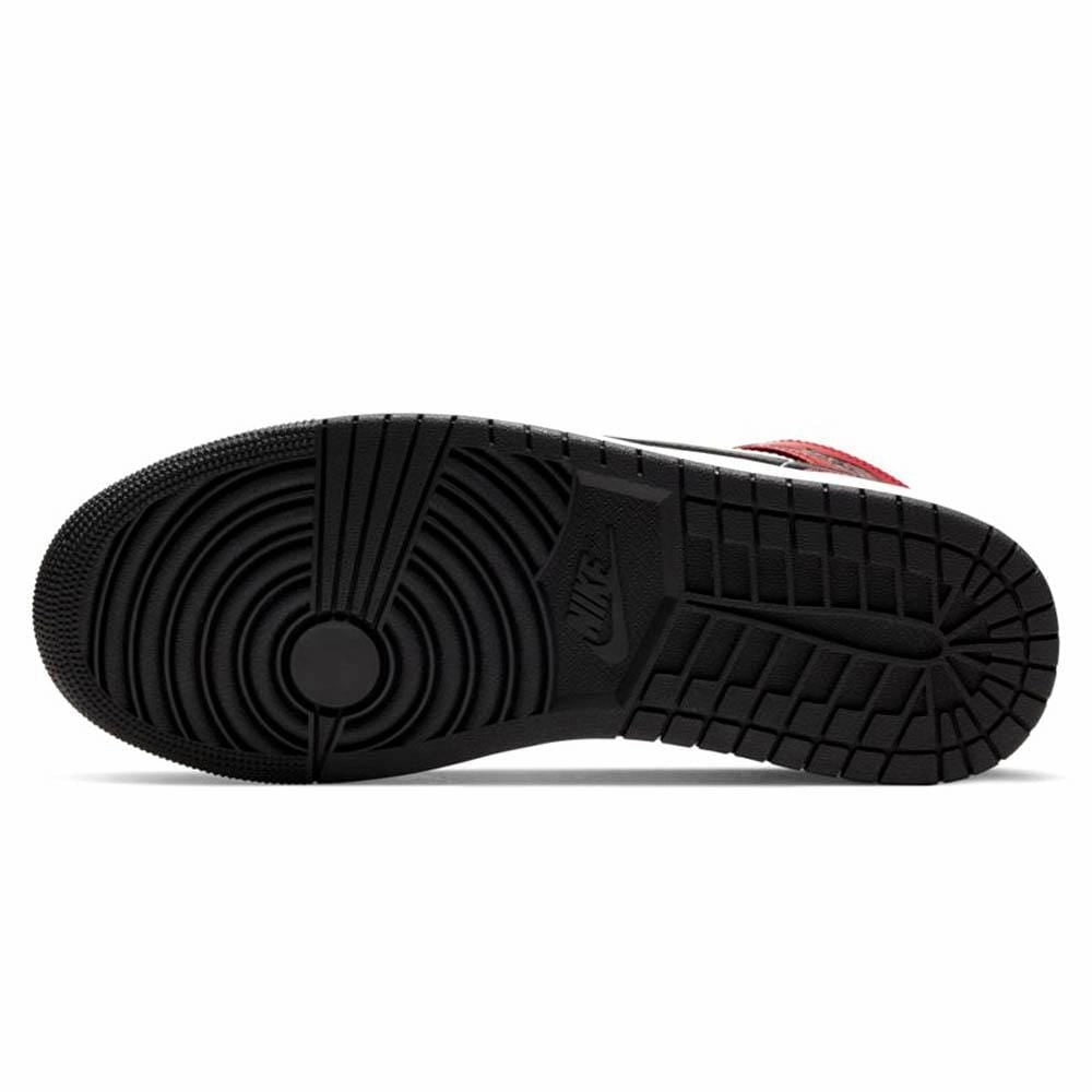Air Jordan 1 Mid 'Chicago Black Toe' Air Jordan 1 Mid streetwear shoes