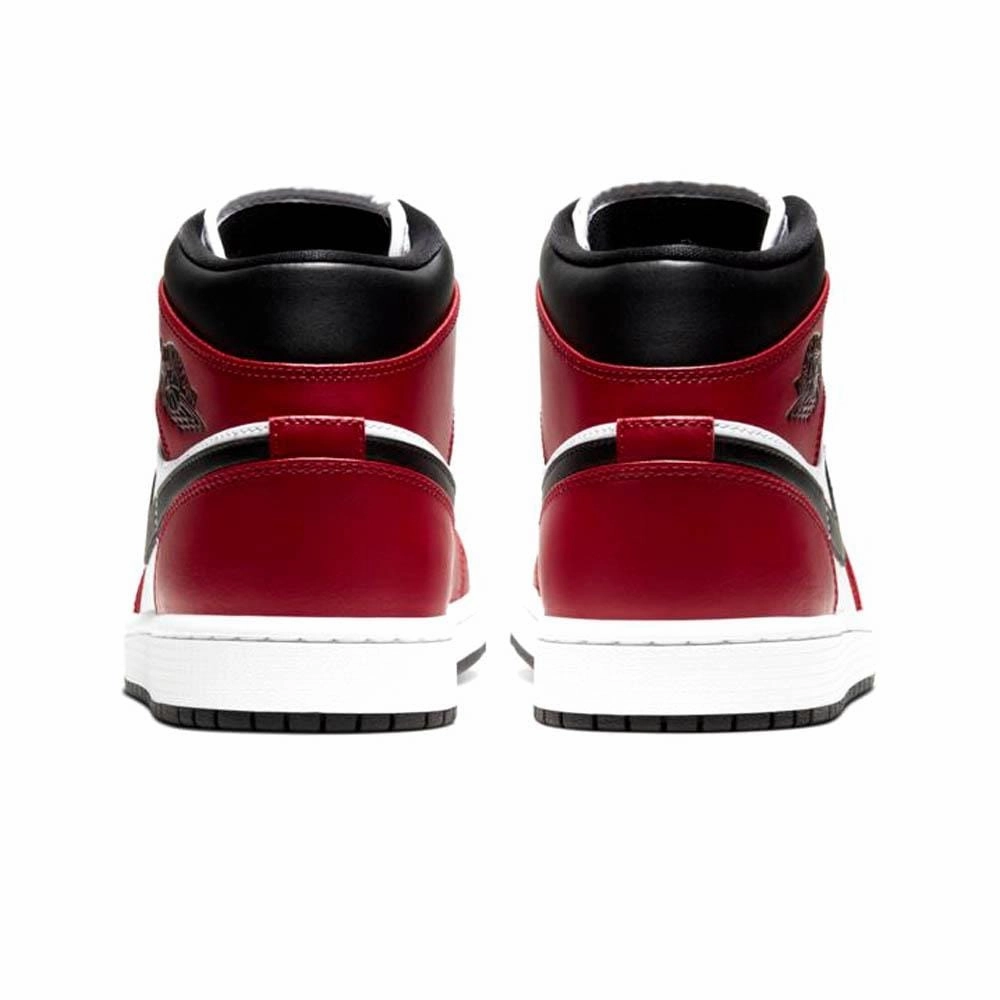 Air Jordan 1 Mid 'Chicago Black Toe' Air Jordan 1 Mid streetwear shoes