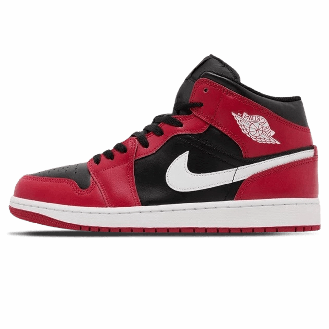 Air Jordan 1 Mid 'Gym Red Black White' Air Jordan 1 Mid versatile shoes for daily wear