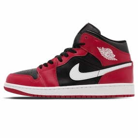 Air Jordan 1 Mid 'Gym Red Black White' Air Jordan 1 Mid versatile shoes for daily wear