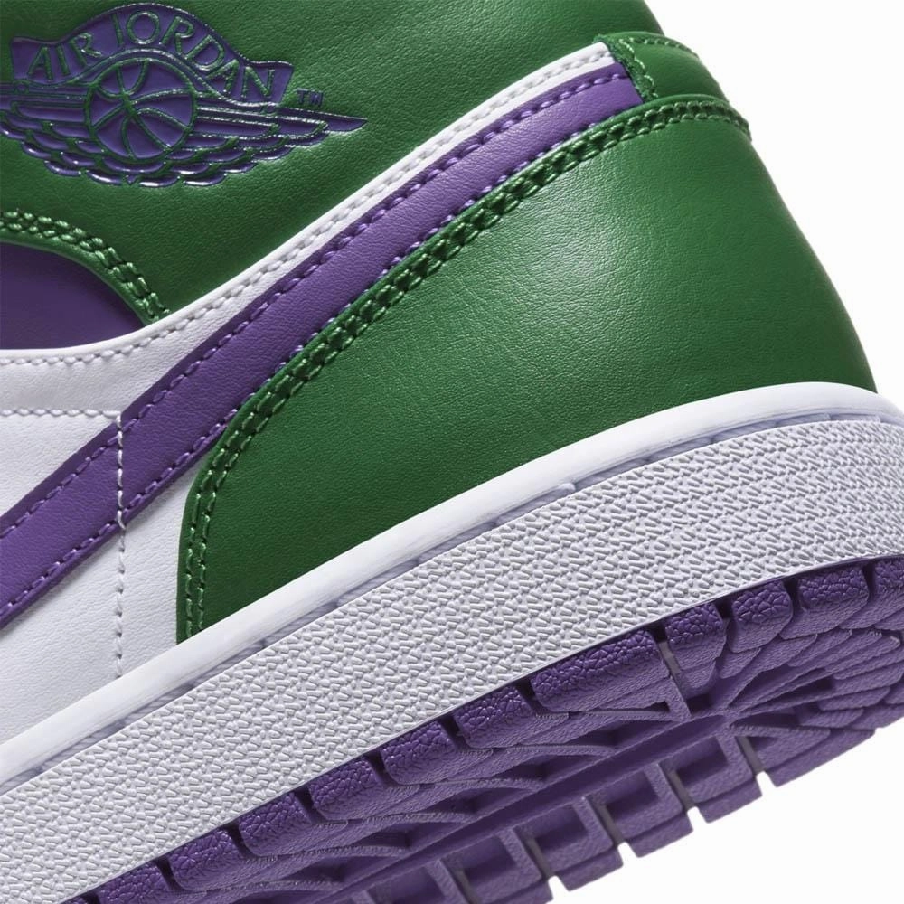 Air Jordan 1 Mid 'Hulk' Air Jordan 1 vintage style sneakers