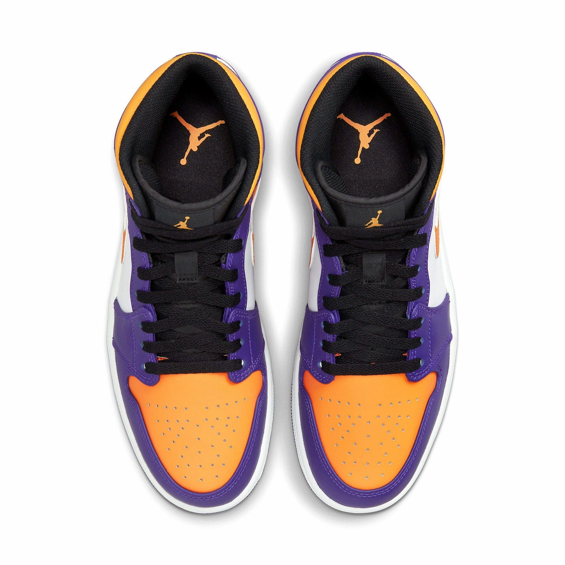 Air Jordan 1 Mid 'Lakers' Air Jordan 1 Mid streetwear shoes